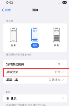 寻甸苹果售后维修中心分享iPhone手机收不到通知怎么办 