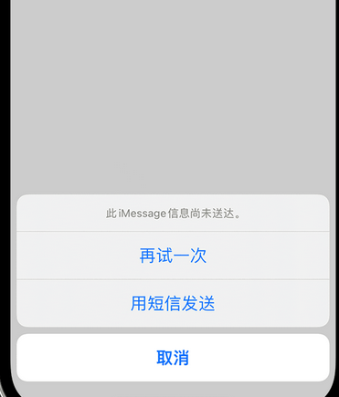 寻甸apple维修iPhone上无法正常发送iMessage信息