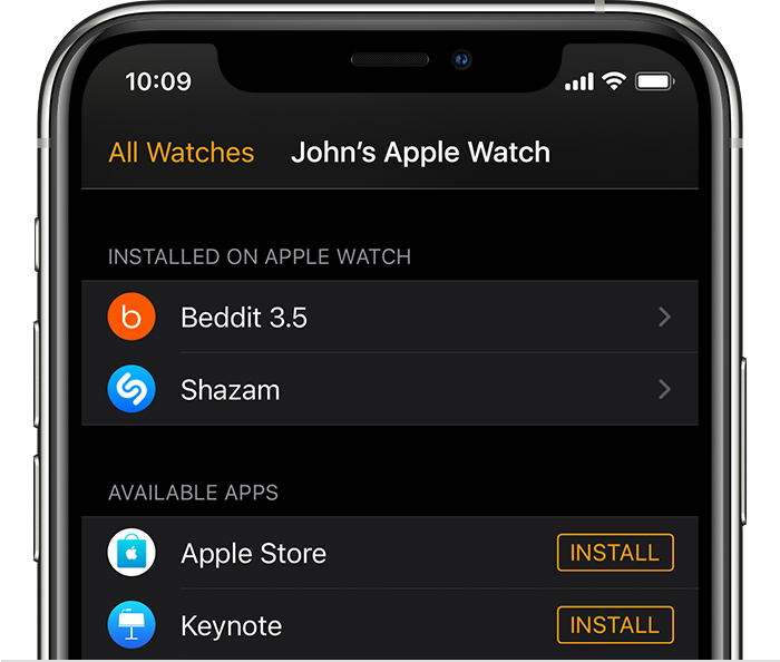 寻甸苹果手机维修分享如何在 Apple Watch 上下载应用 